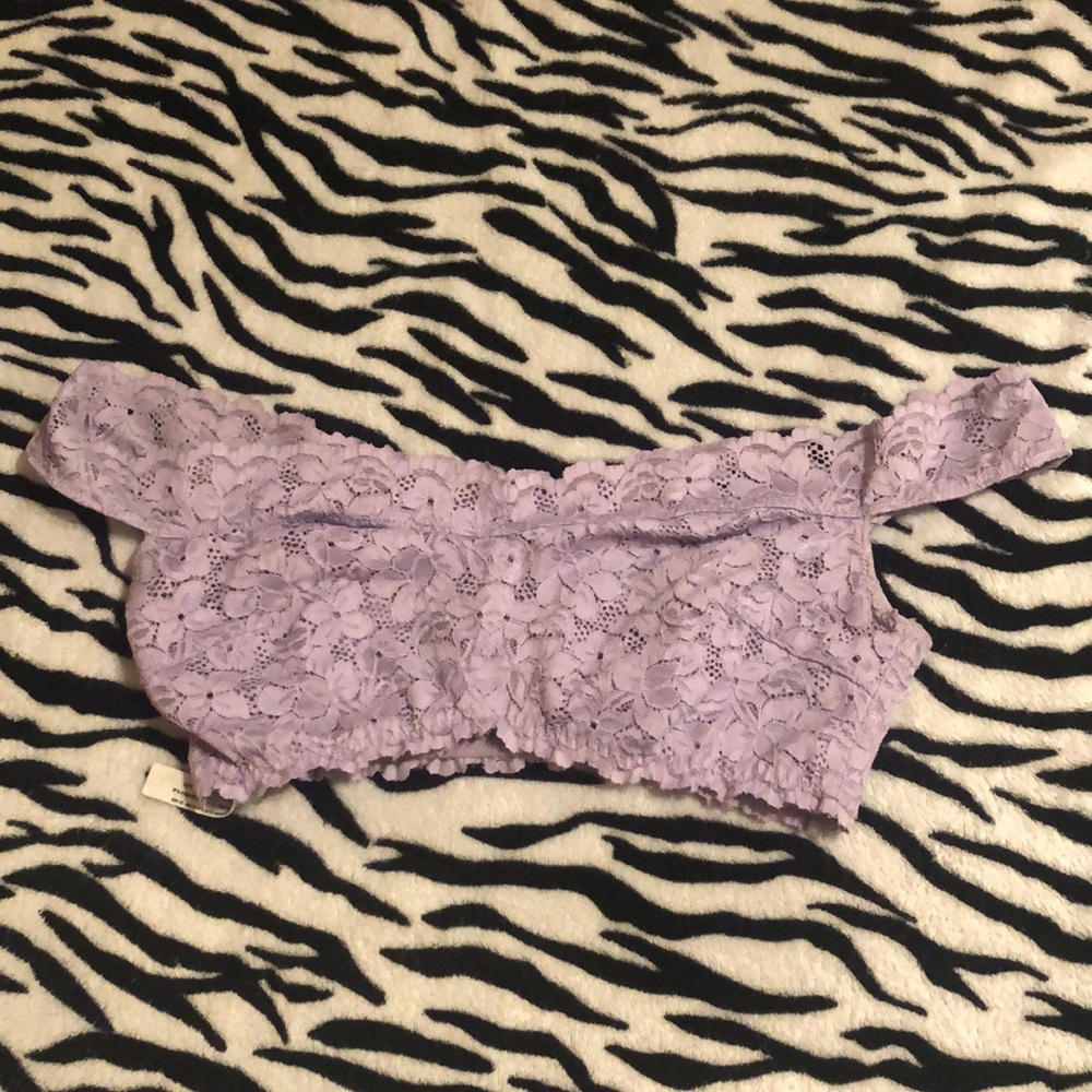 Off the shoulder bralet